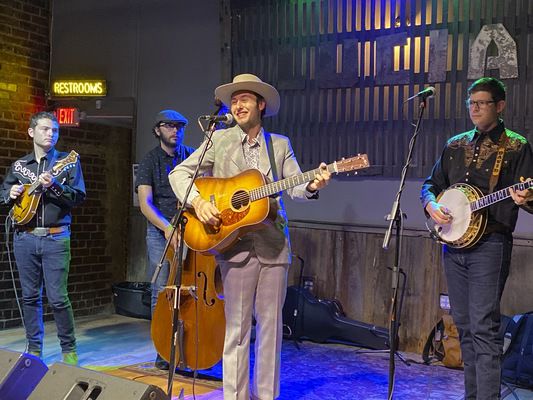 Pure bluegrass, gospel music